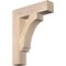 Ekena Millwork Imperial Block Smooth Bracket, Douglas Fir, 3 1/2"W x 16"D x 20"H BKT04X16X20IMP05SDF - alternate 1